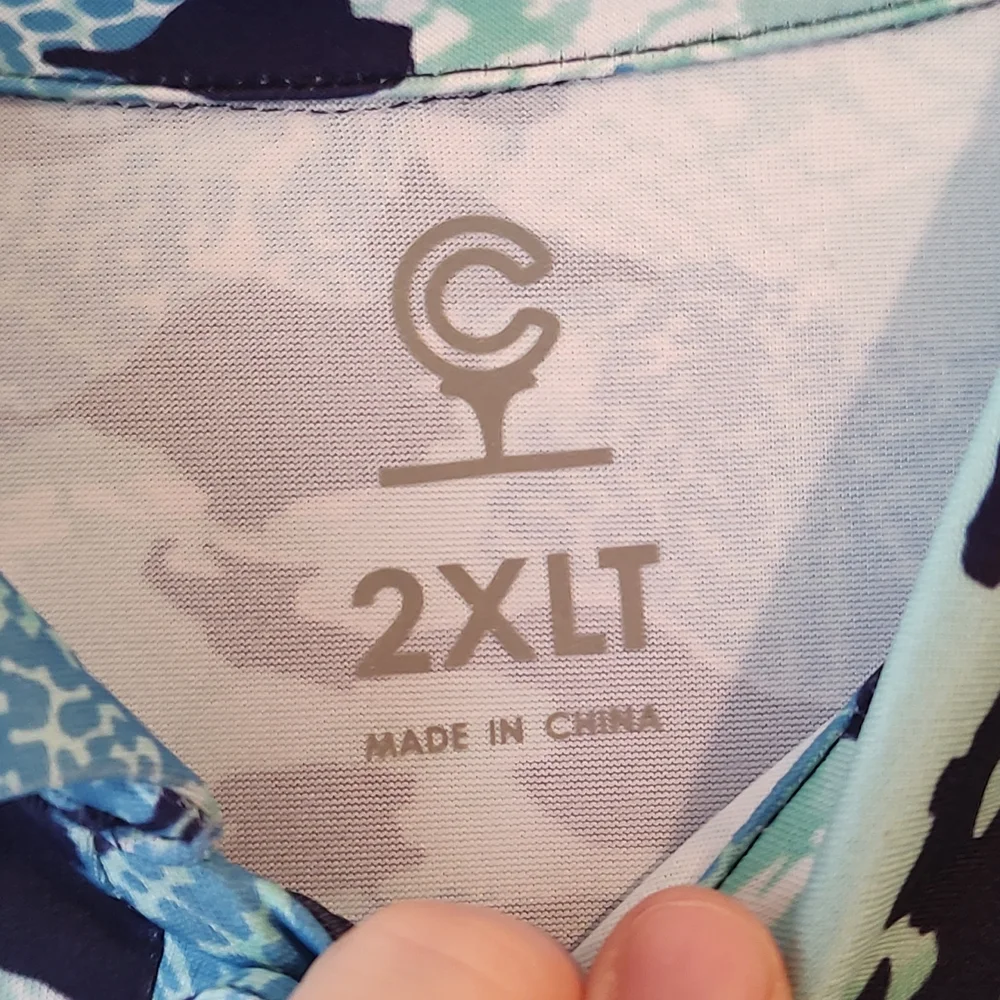 Caddy Cart Camo Polo
